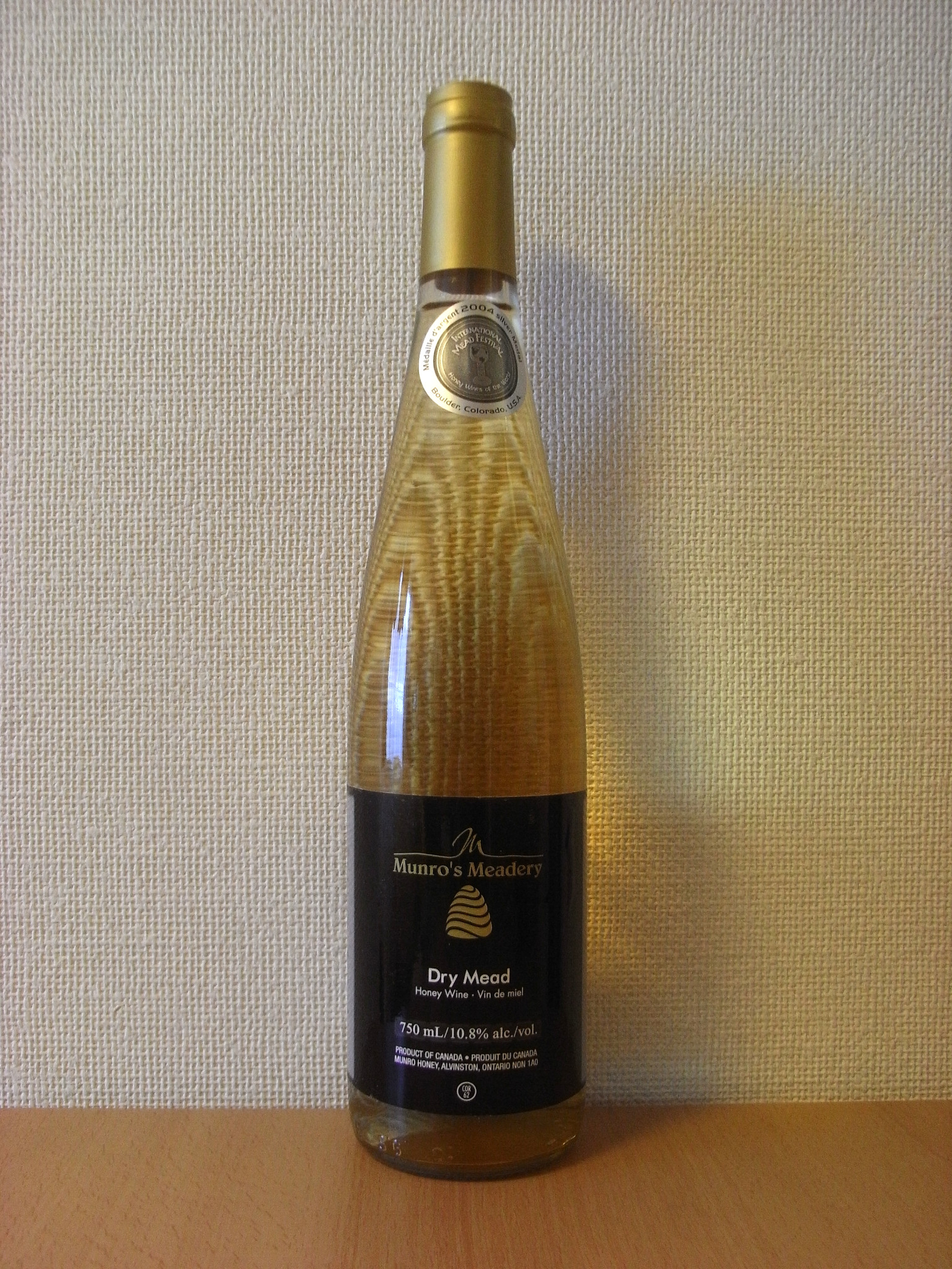 Munro’s meadery Dry Mead